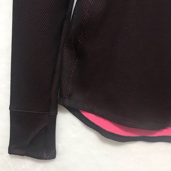 Under Armour Workout Jacket Hooded Zip Up Pink Med - Picture 5 of 9